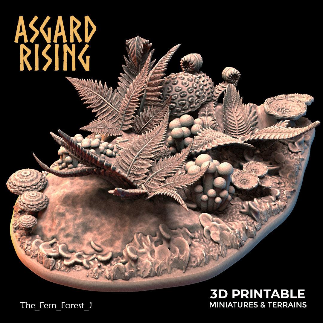 3D Printed Asgard Rising The Fern Forest 28 32 mm Wargaming DnD - 3D Printing Boss 