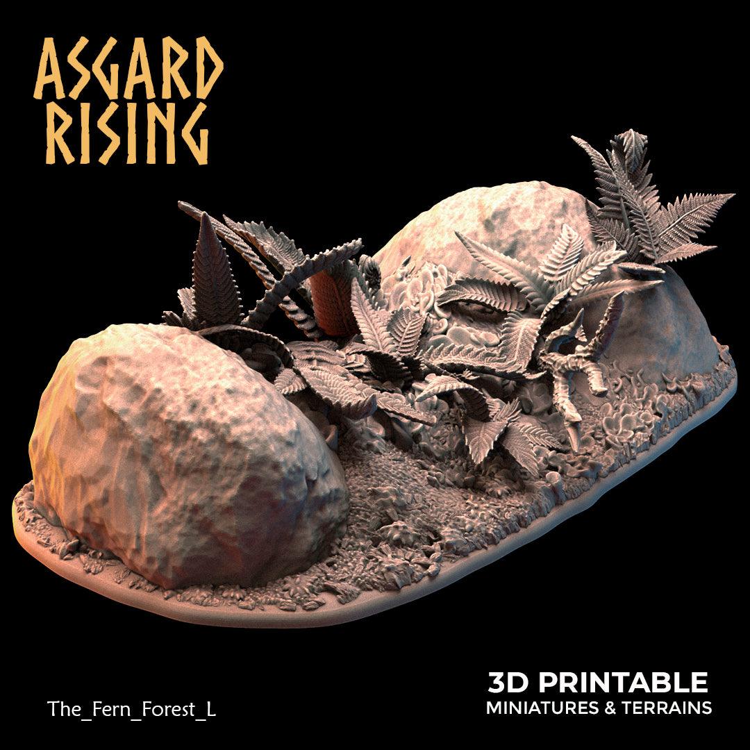 3D Printed Asgard Rising The Fern Forest 28 32 mm Wargaming DnD - 3D Printing Boss 