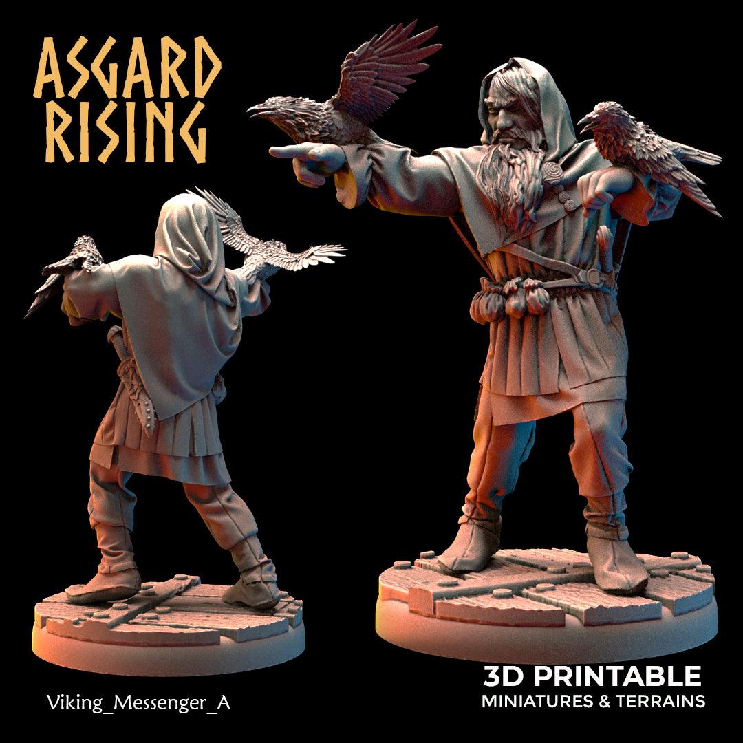 3D Printed Asgard Rising Viking Sailors Crew 28 32 mm Wargaming DnD - 3D Printing Boss 