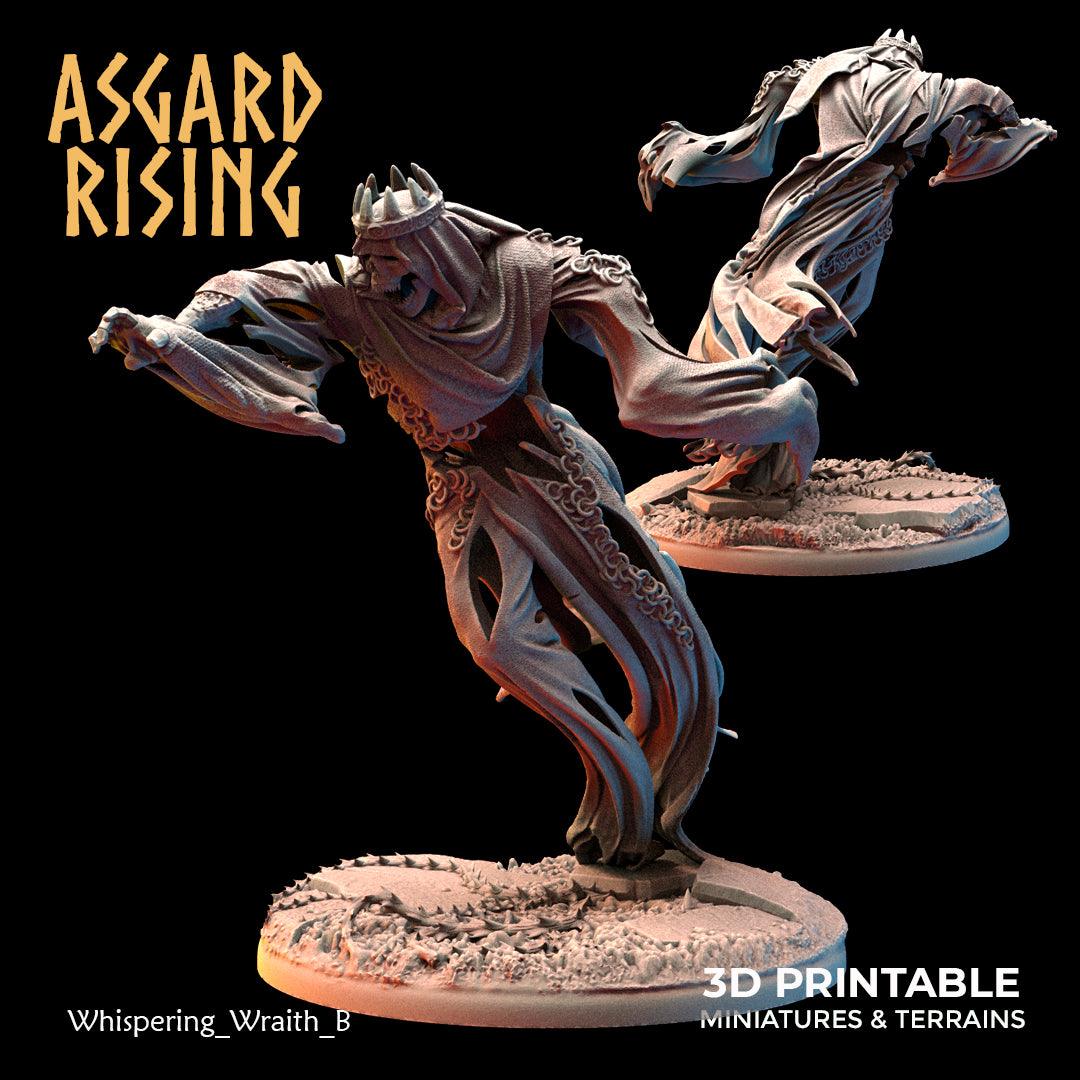 3D Printed Asgard Rising Whispering Wraiths 28 32 mm Wargaming DnD - 3D Printing Boss 
