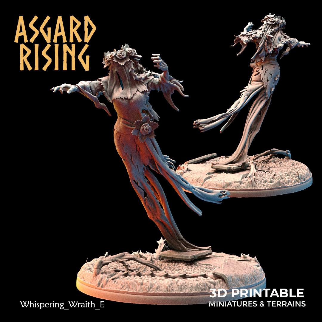 3D Printed Asgard Rising Whispering Wraiths 28 32 mm Wargaming DnD - 3D Printing Boss 