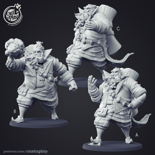 3D Printed Cast n Play Alchemist Wizard's Guild Set 28mm 32mm D&D - 3D Printing Boss 