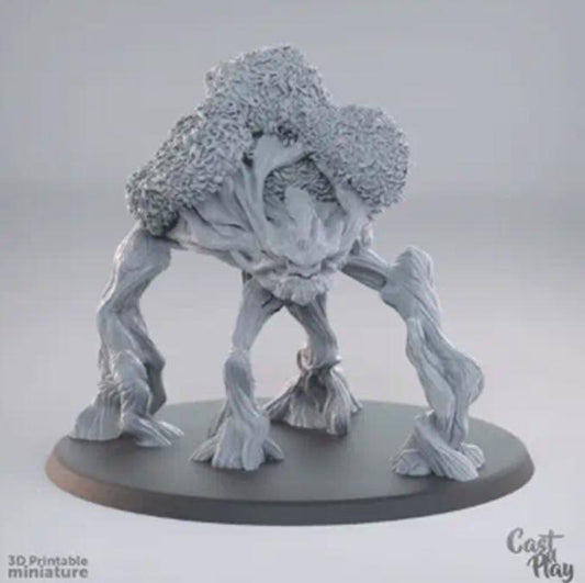 3D Printed Cast n Play Ancient Treant 28mm 32mm D&D - 3D Printing Boss 