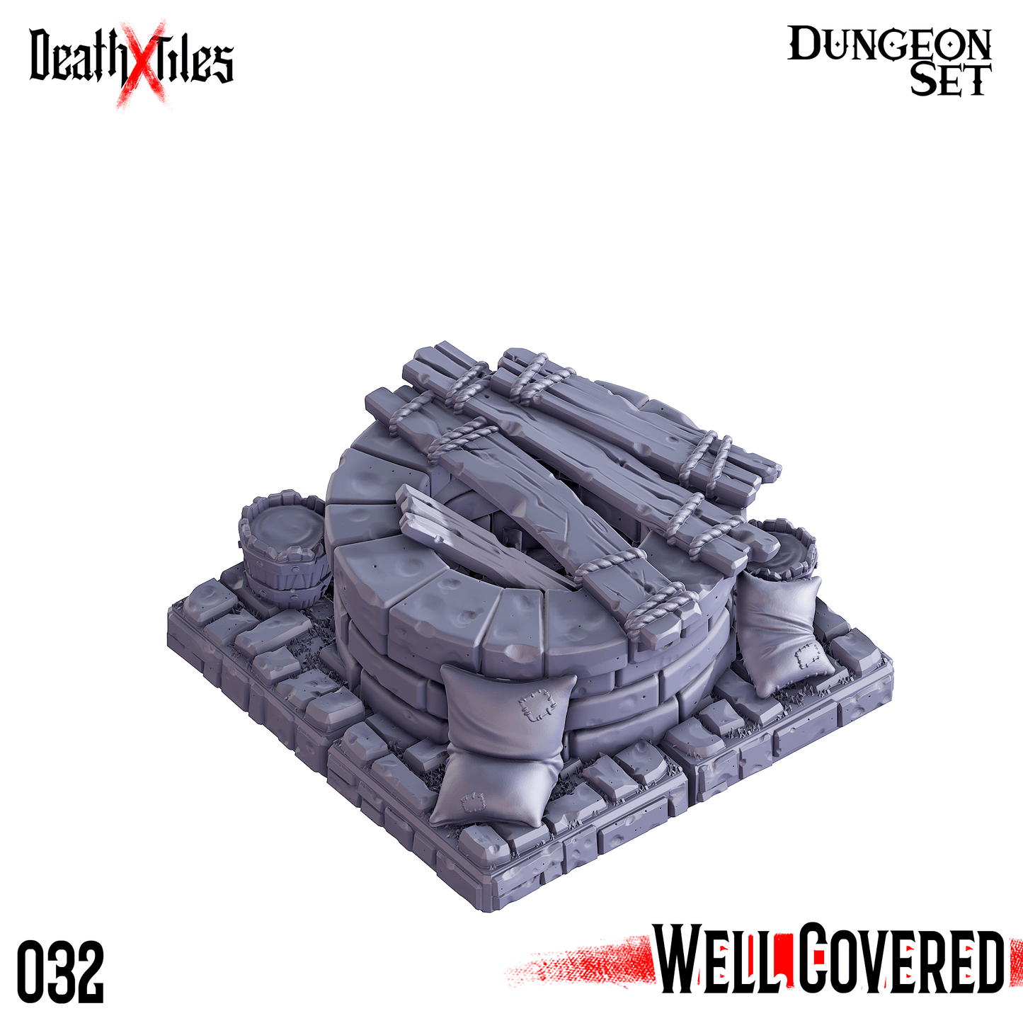 3D Printed Cast n Play Death x Tiles Scatter Floor Set 28mm 32mm D&D - 3D Printing Boss 