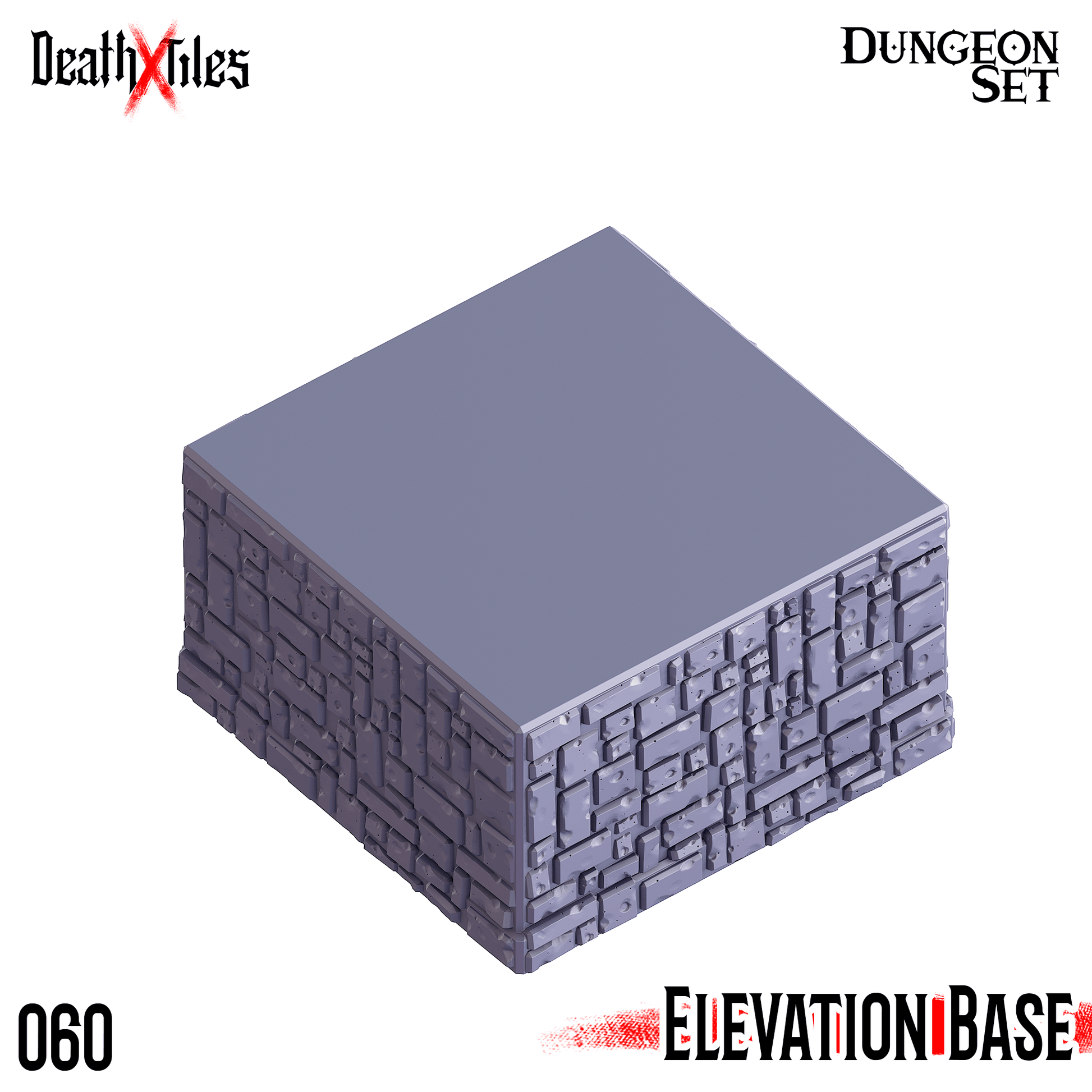 3D Printed Cast n Play Death x Tiles - Stairs Ramp Set 28mm 32mm D&D - 3D Printing Boss 