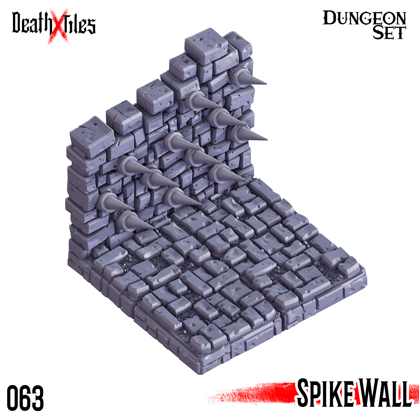 3D Printed Cast n Play Death x Tiles - Trap Bundle 2 Dungeon Tile Set - 3D Printing Boss 
