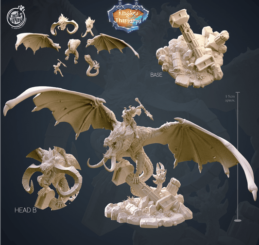 3D Printed Cast n Play Dragon Tamer Kingdom Of Thamarya 28mm 32mm D&D - 3D Printing Boss 
