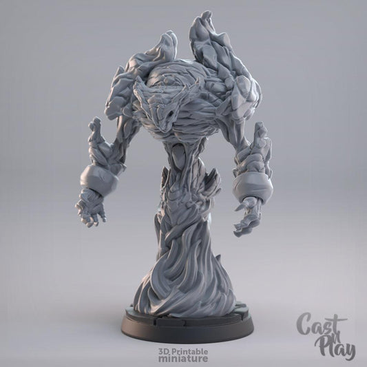 3D Printed Cast n Play Fire Elemental 28mm 32mm D&D - 3D Printing Boss 