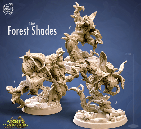 3D Printed Cast n Play Forest Shades Ancient Woodlands - 28mm 32mm D&D - 3D Printing Boss 