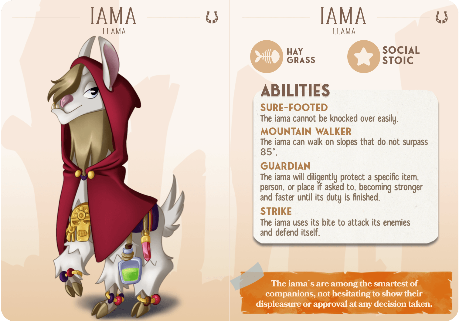 3D Printed Cast n Play Iama - The Llama Companions 28mm 32mm D&D - 3D Printing Boss 