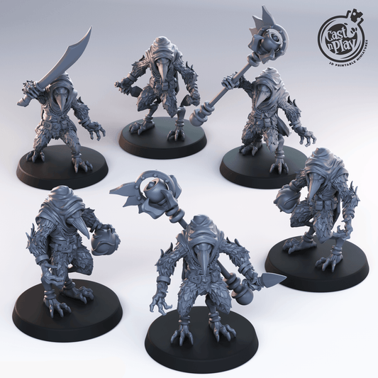 3D Printed Cast n Play Kenkus 28mm 32mm D&D - 3D Printing Boss 