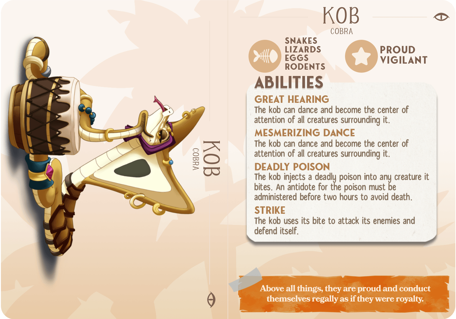3D Printed Cast n Play Kob - The Cobra Companions 28mm 32mm D&D - 3D Printing Boss 