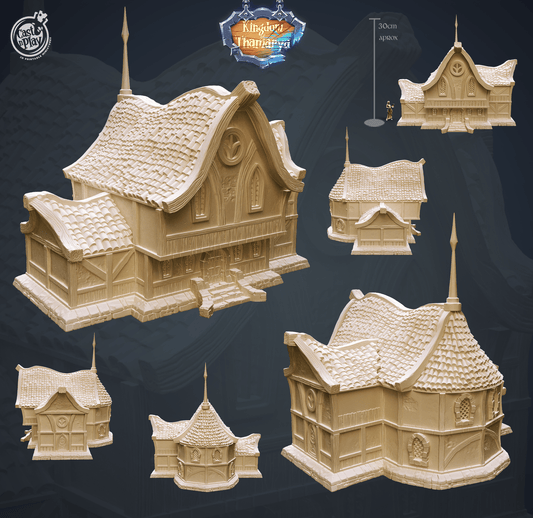 3D Printed Cast n Play Library Kingdom Of Thamarya 28mm 32mm D&D - 3D Printing Boss 