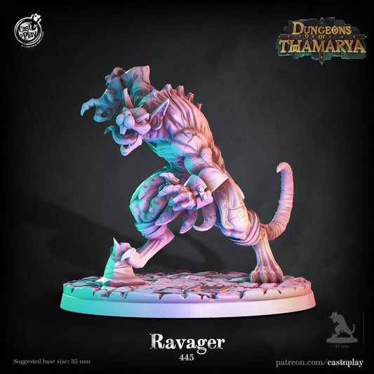 3D Printed Cast n Play Ravager Dungeons of Thamarya Set 28mm 32mm D&D - 3D Printing Boss 