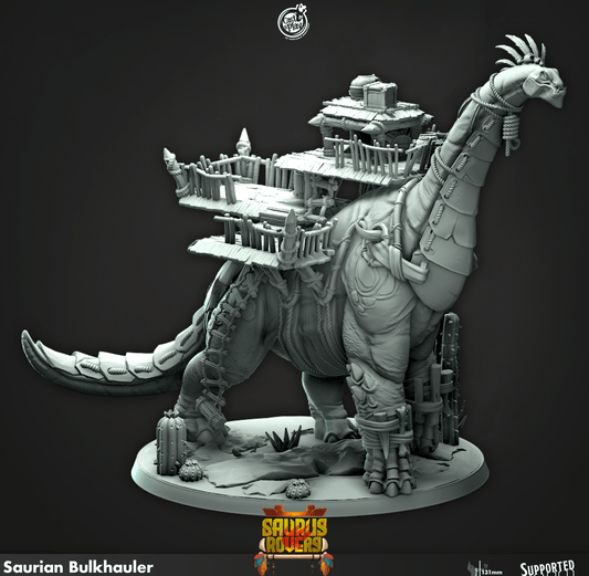 3D Printed Cast n Play Saurian Bulkhauler Saurus Rovers Set 28mm 32mm D&D - 3D Printing Boss 