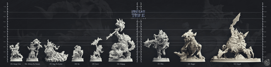 3D Printed Cast n Play Torrat 28mm 32mm D&D - 3D Printing Boss 