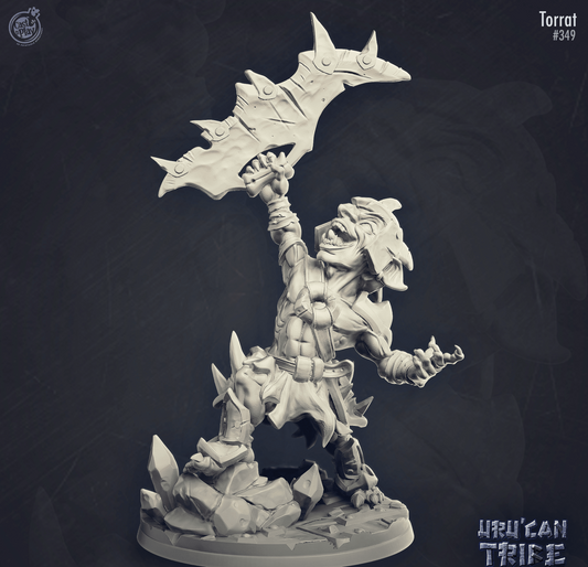 3D Printed Cast n Play Torrat 28mm 32mm D&D - 3D Printing Boss 
