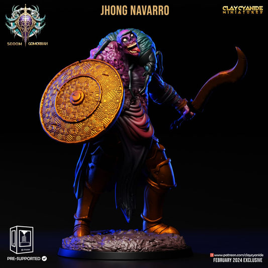 3D Printed Clay Cyanide Abominations of Gomorrah - Jhong Navarro 28mm 32mm D&D - 3D Printing Boss 