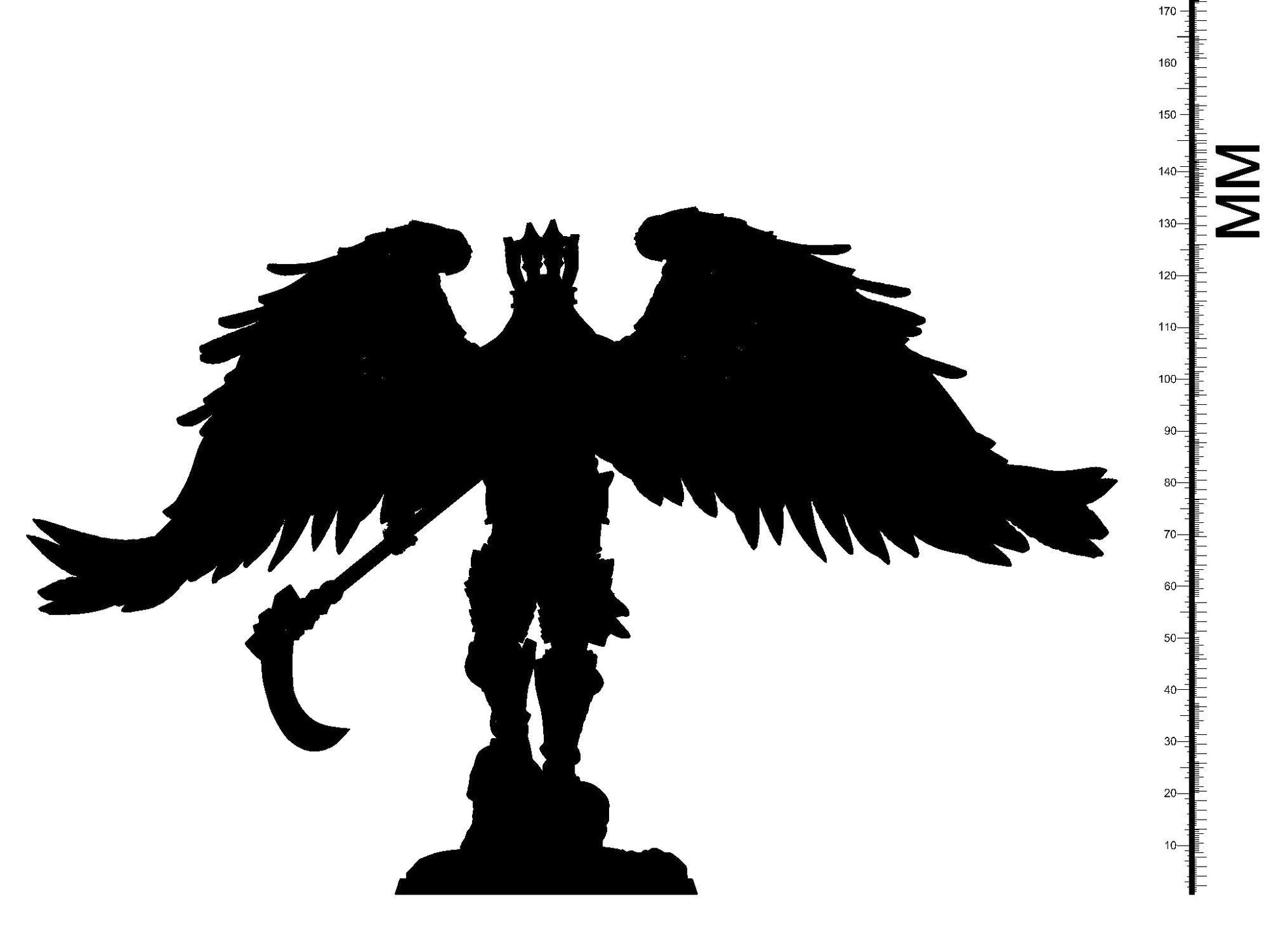 3D Printed Clay Cyanide Ah Puch Mortisbane Titans Set 28 32 mm D&D - 3D Printing Boss 