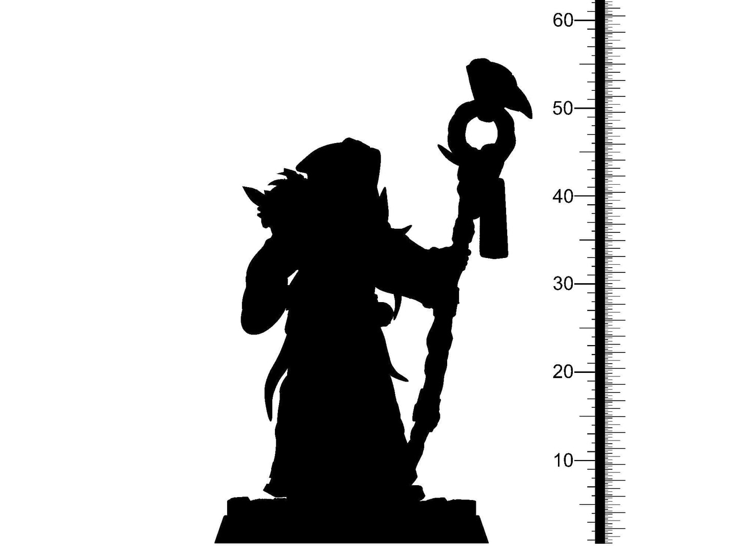 3D Printed Clay Cyanide Ahlir Faiser Factions Ragnarok D&D - 3D Printing Boss 