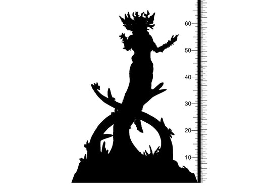 3D Printed Clay Cyanide Amalur Euskal Mythology 28 32 mm D&D - 3D Printing Boss 