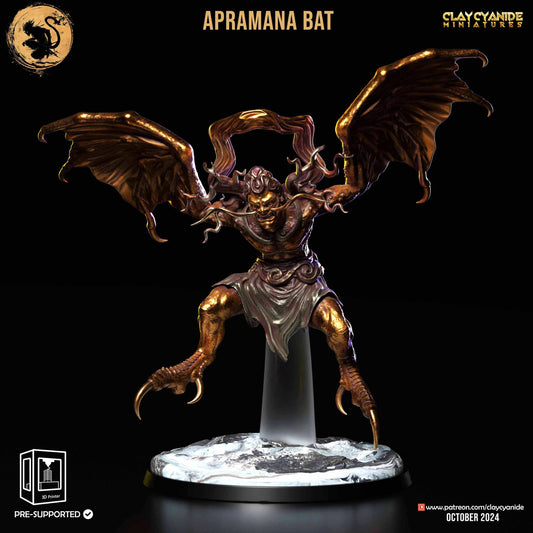3D Printed Clay Cyanide Apramana Bat Black Myth Wukong Set 28 32 mm D&D - 3D Printing Boss 