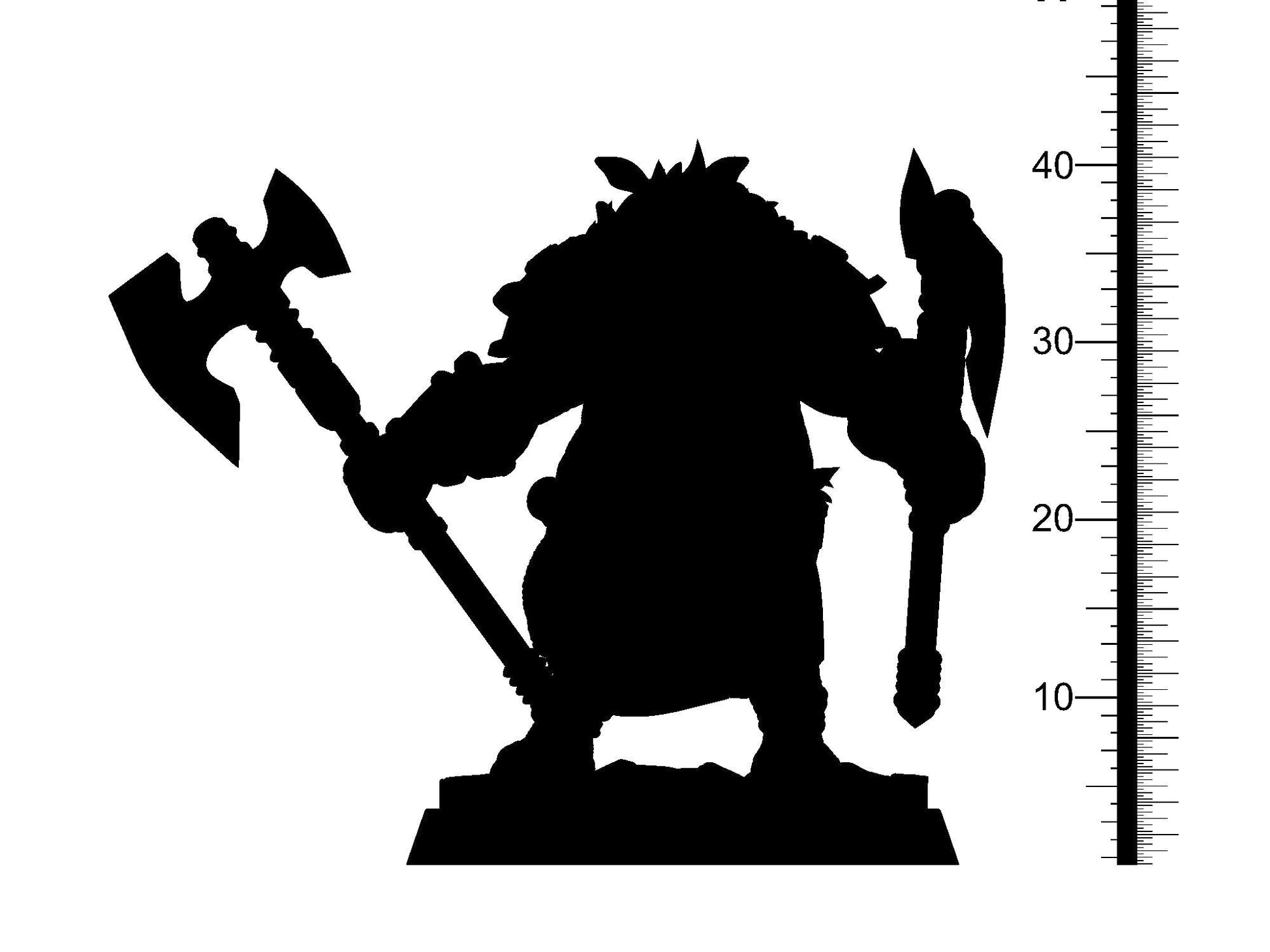 3D Printed Clay Cyanide Battle Borta Factions Tribe Ragnarok D&D - 3D Printing Boss 