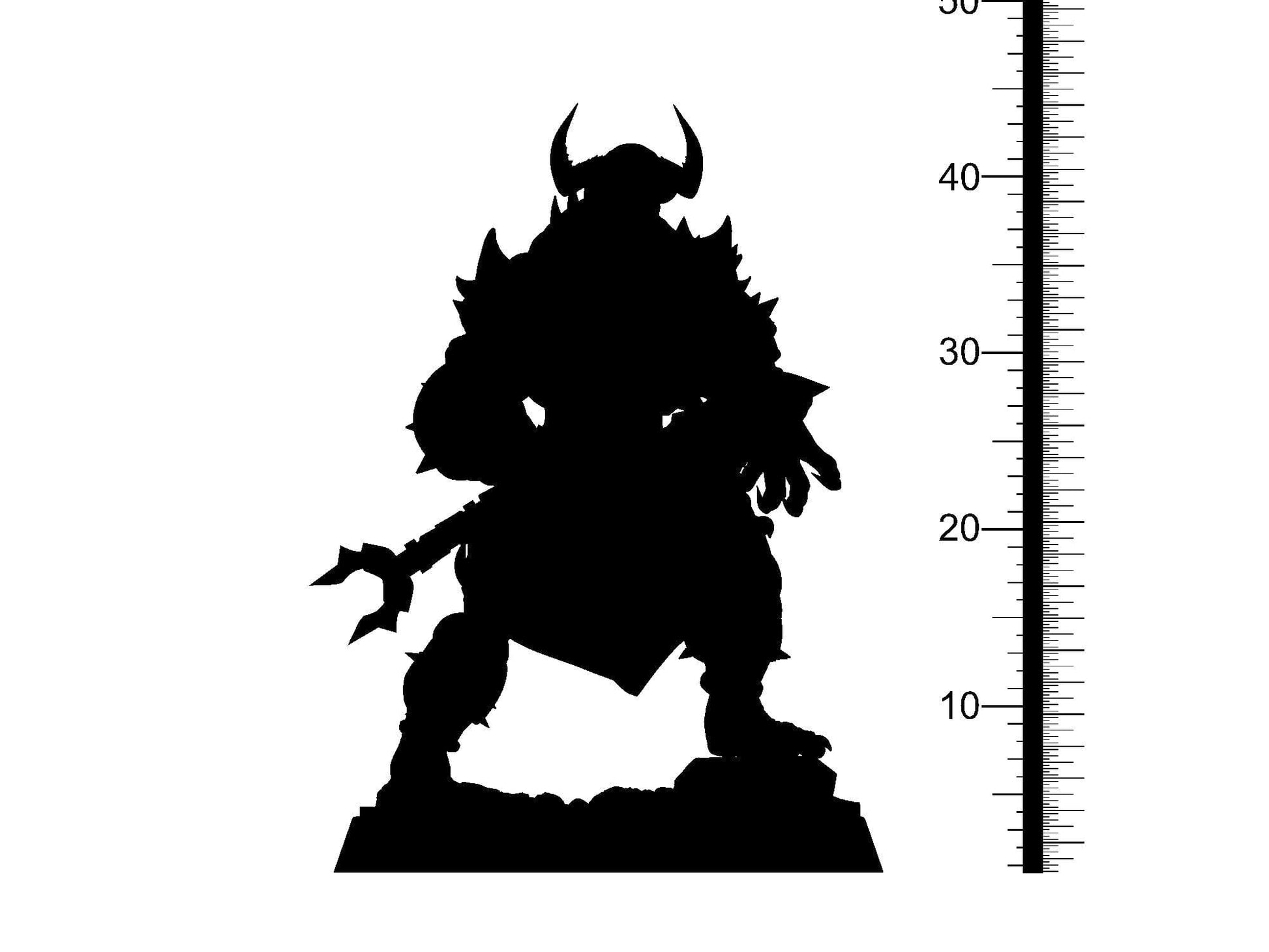 3D Printed Clay Cyanide Dreadblood Maulers Factions 28 32 mm D&D - 3D Printing Boss 