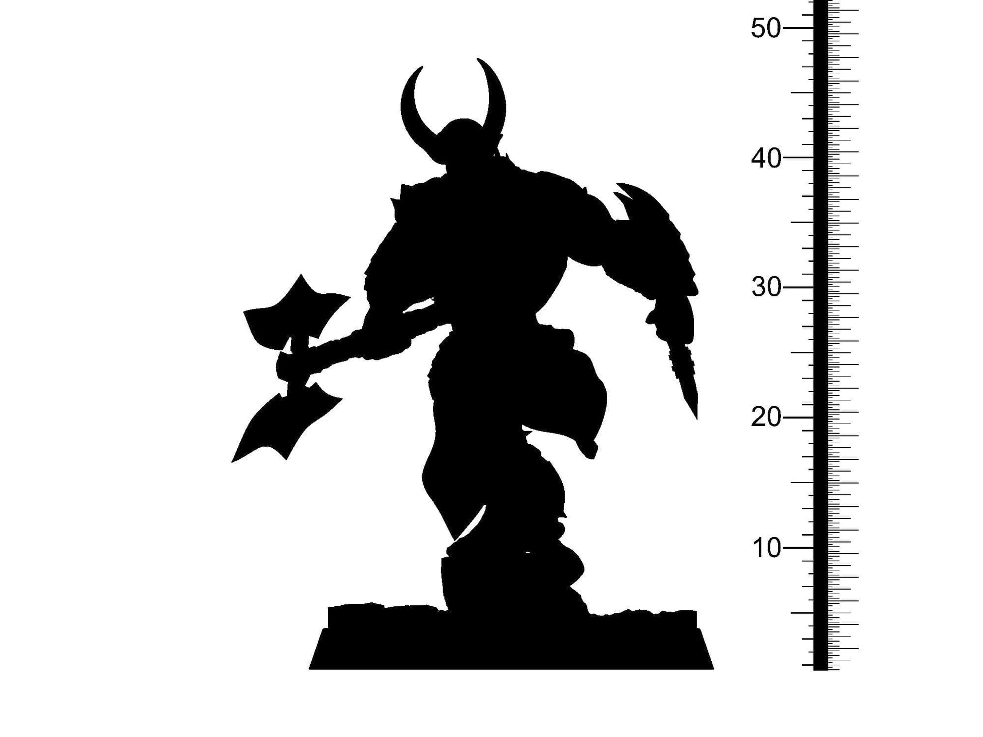 3D Printed Clay Cyanide Dreadblood Maulers Factions 28 32 mm D&D - 3D Printing Boss 