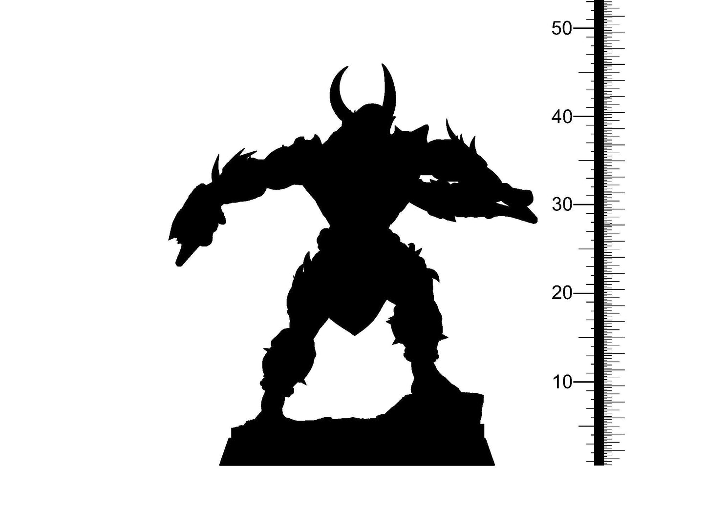 3D Printed Clay Cyanide Dreadblood Maulers Factions 28 32 mm D&D - 3D Printing Boss 