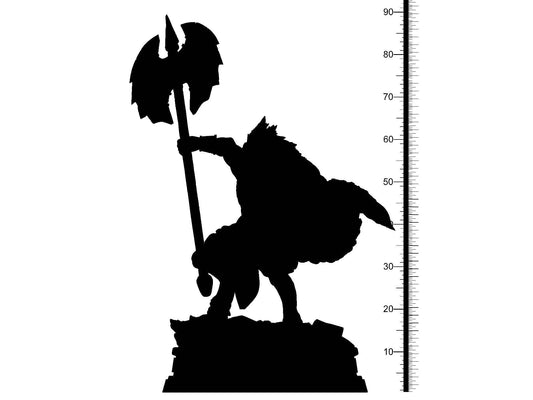 3D Printed Clay Cyanide Epic of Gilgamesh Set Enkidu 28 32 mm D&D - 3D Printing Boss 
