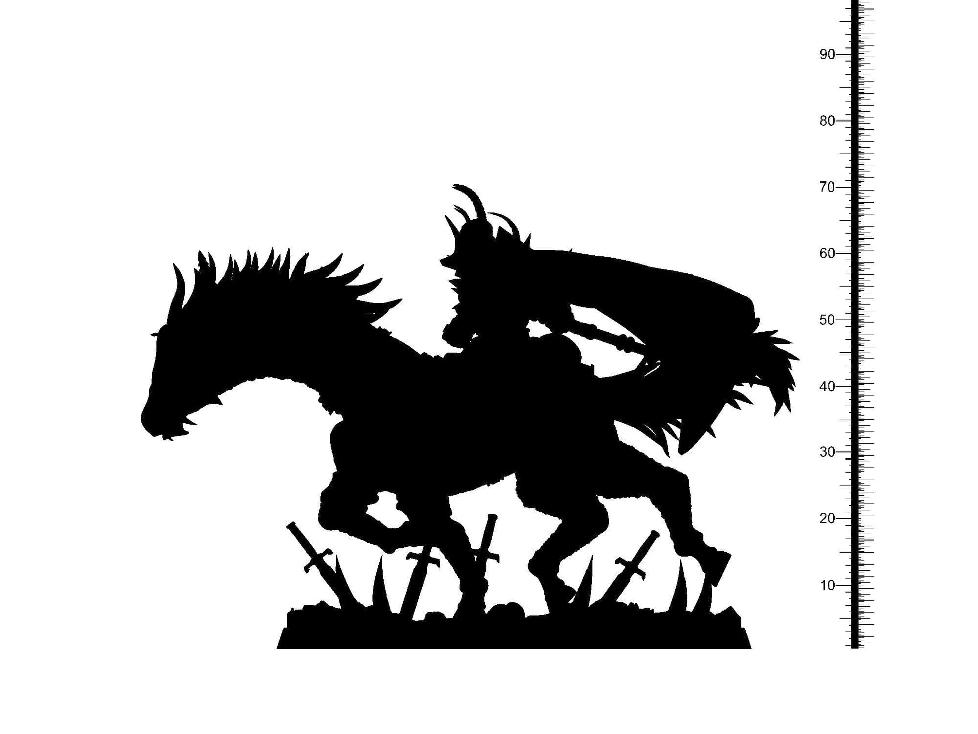 3D Printed Clay Cyanide Faction Dreadblood Ravegers Rendered Images Promo Renders 28 32 mm D&D - 3D Printing Boss 