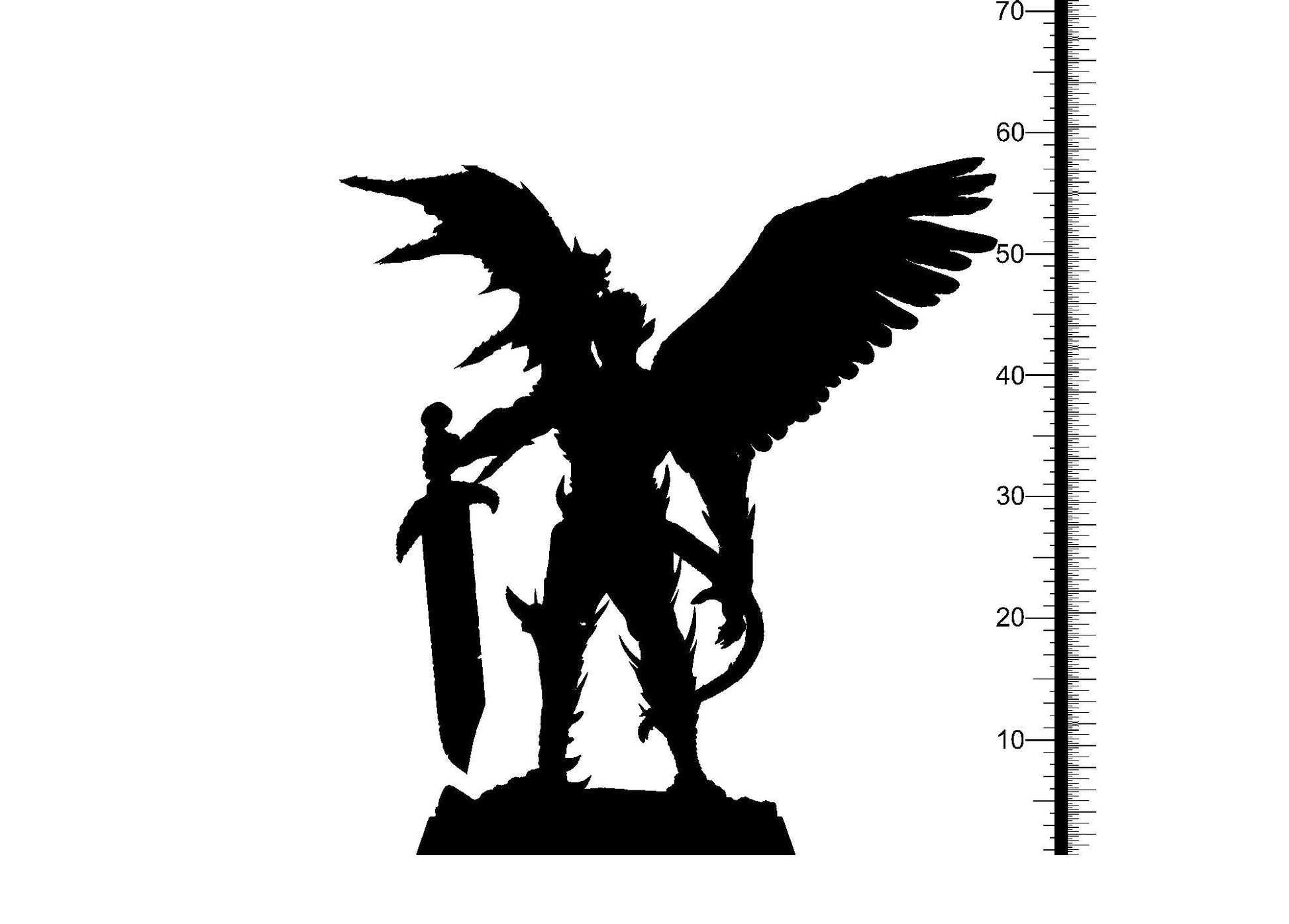 3D Printed Clay Cyanide Fallen Watchers Factions Tribes Ragnarok D&D - 3D Printing Boss 
