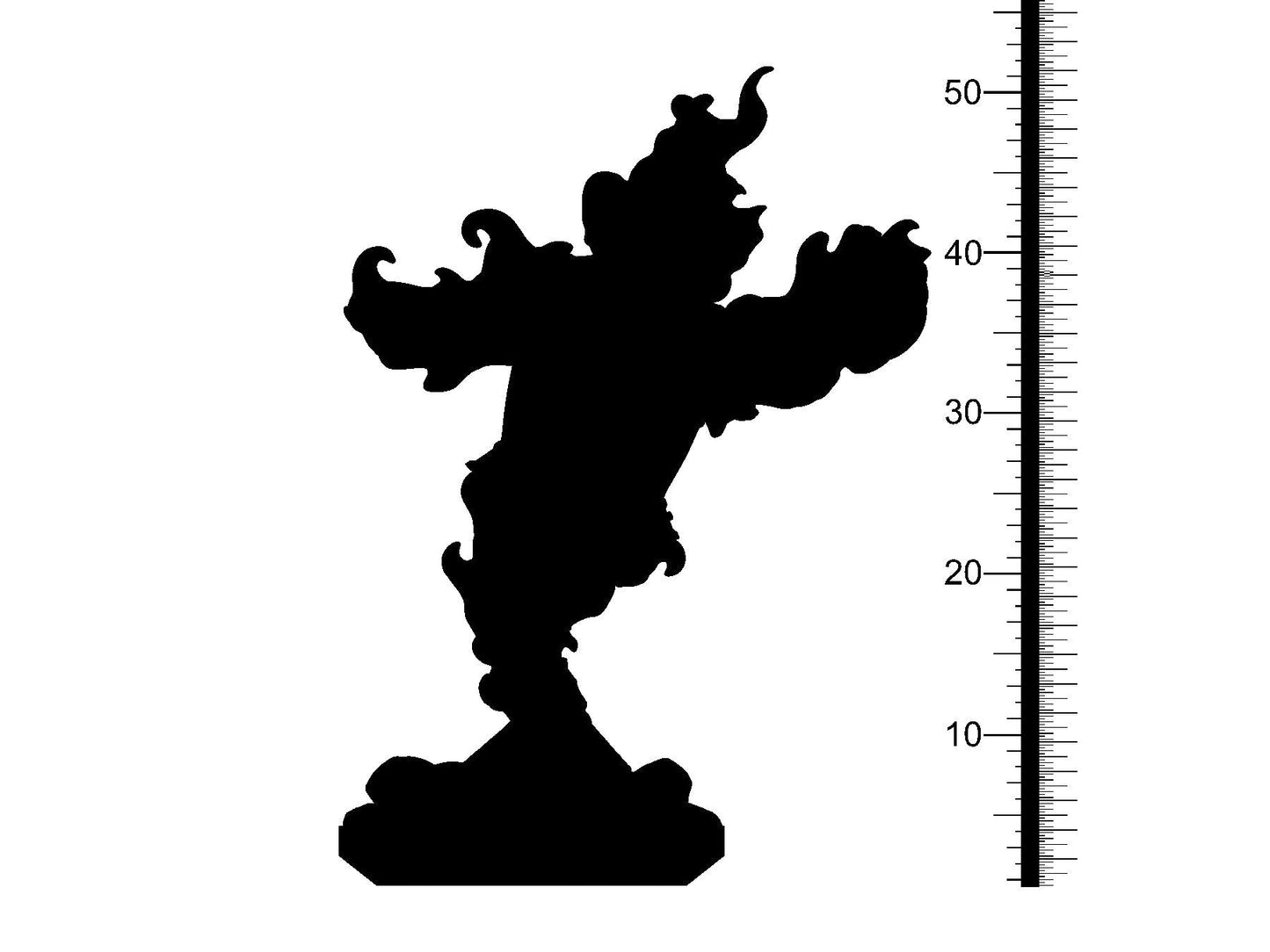 3D Printed Clay Cyanide Fantasy Kingdom - Flamie 28mm 32mm D&D - 3D Printing Boss 