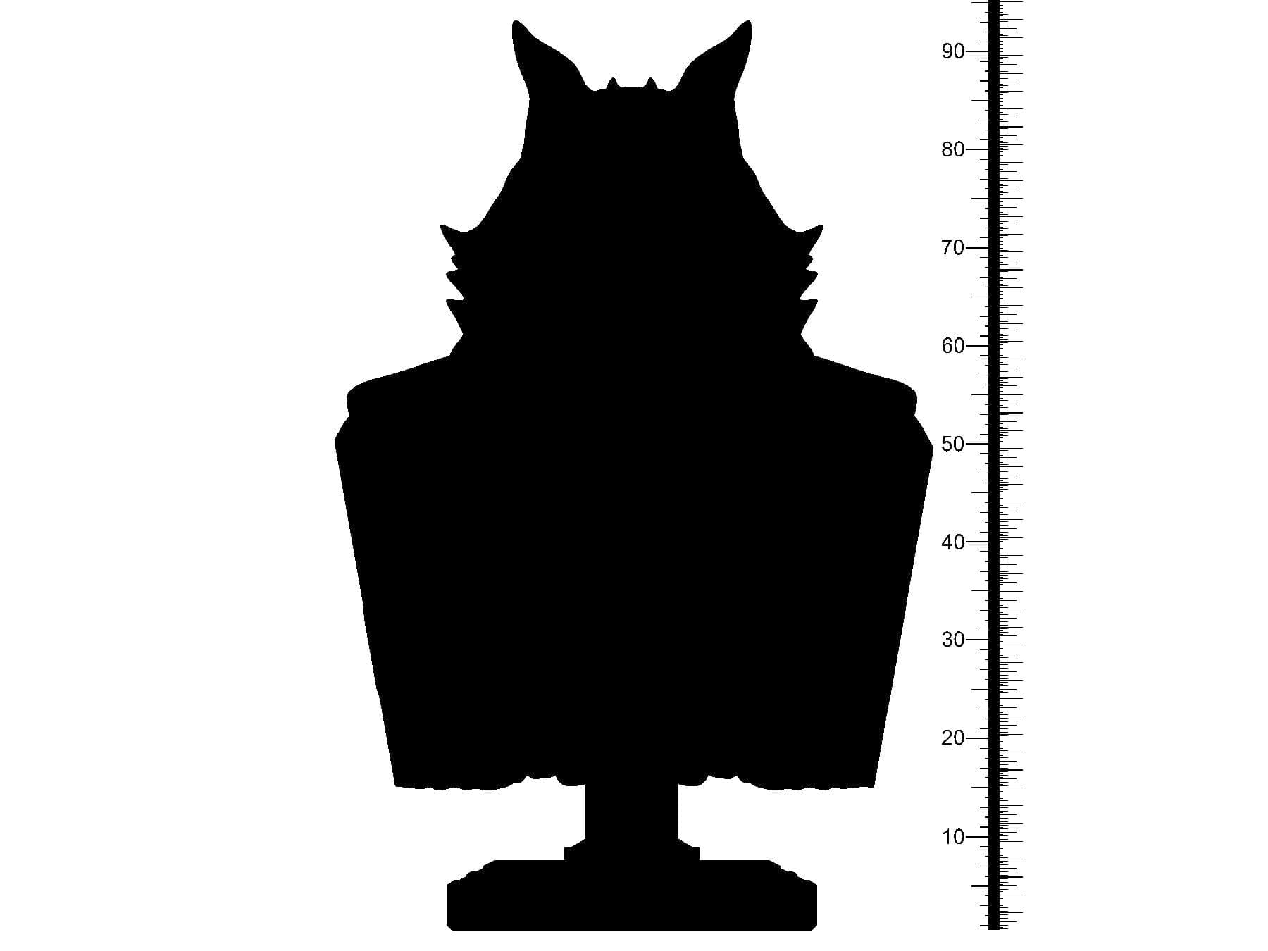 3D Printed Clay Cyanide Fantasy Kingdom - Froggy Sage Bust 28mm 32mm D&D - 3D Printing Boss 