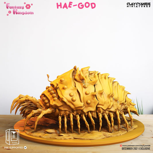 3D Printed Clay Cyanide Fantasy Kingdom - Hae-God 28mm 32mm D&D - 3D Printing Boss 