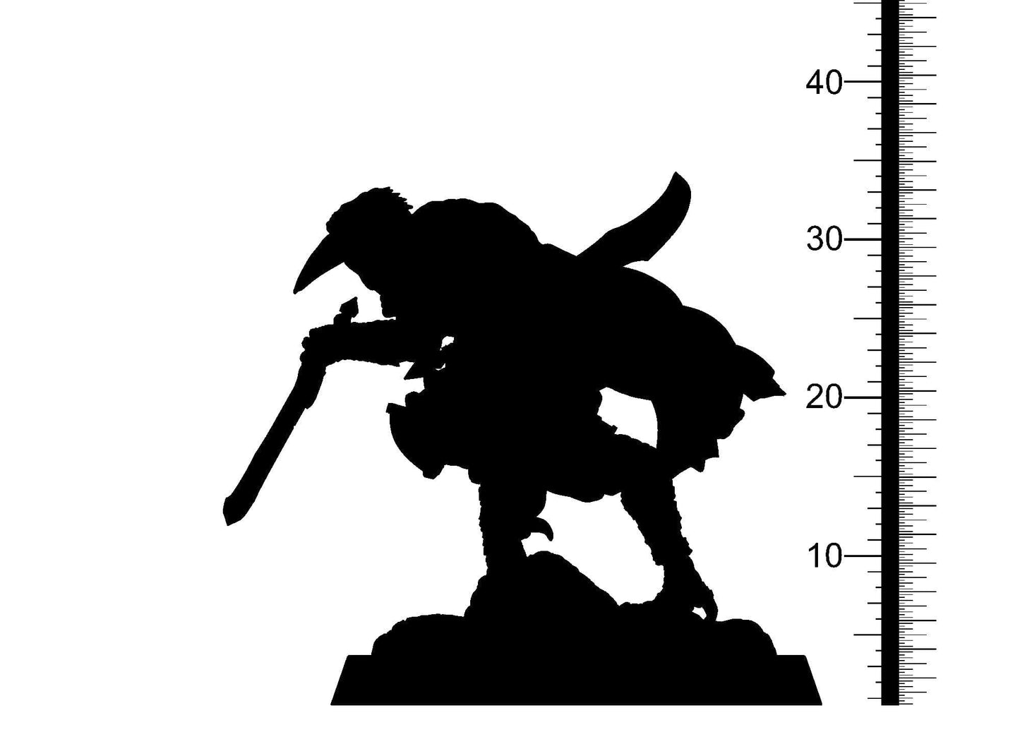 3D Printed Clay Cyanide Grim Flock Factions Tribes Ragnarok D&D - 3D Printing Boss 