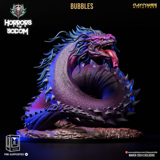 3D Printed Clay Cyanide Horrors of Sodom - Bubbles 28mm 32mm D&D - 3D Printing Boss 