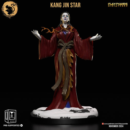 3D Printed Clay Cyanide Kang Jin Star Black Myth Wukong Set 28 32 mm D&D - 3D Printing Boss 