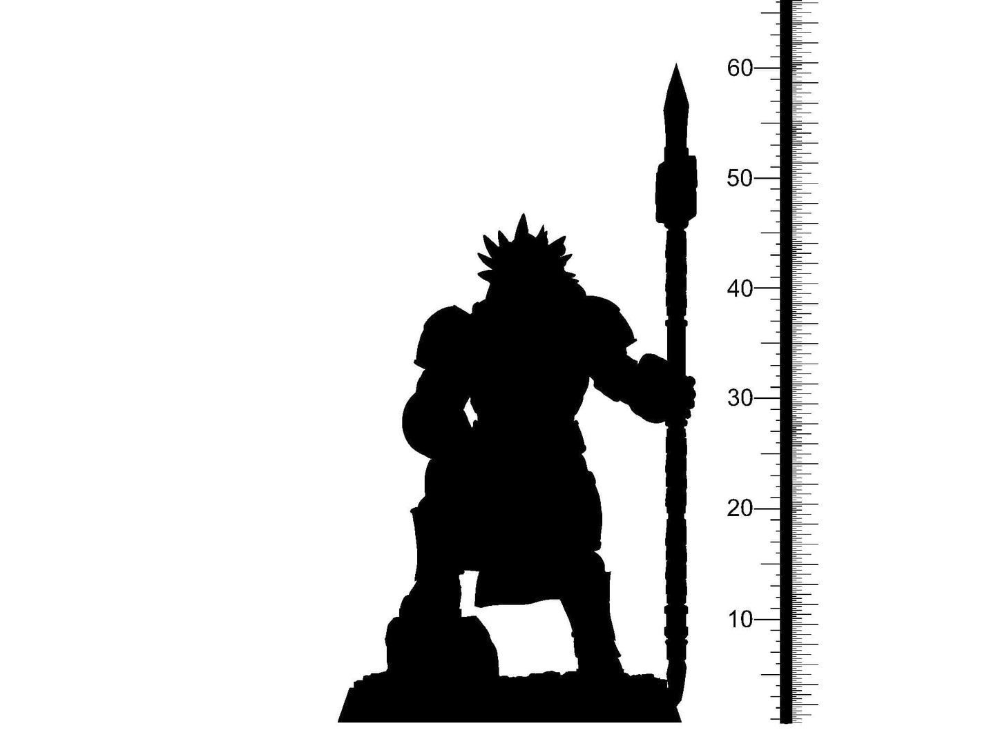 3D Printed Clay Cyanide Mortisbane Reaper Set Mortisbane Titans Set 28 32 mm D&D - 3D Printing Boss 