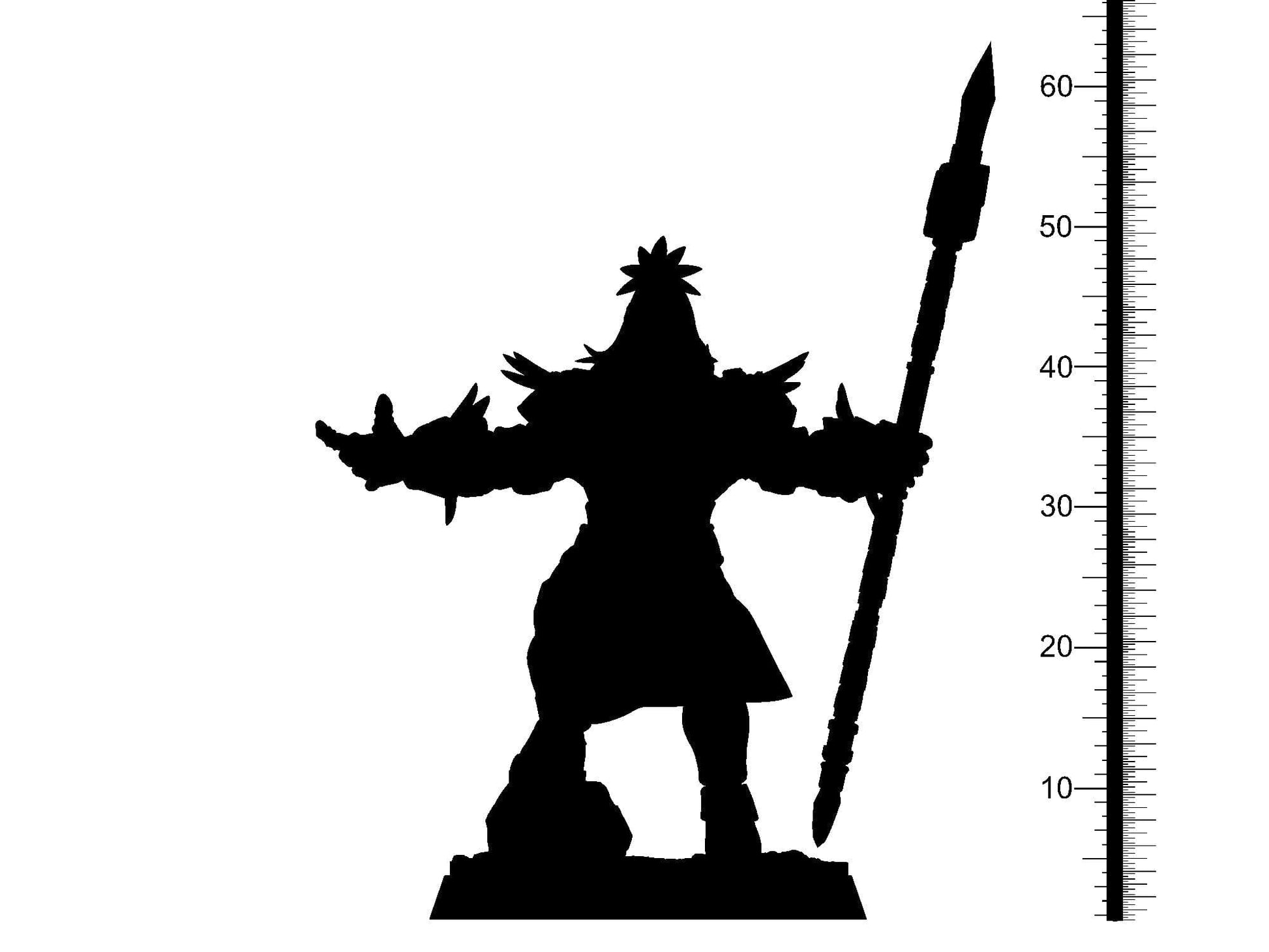 3D Printed Clay Cyanide Mortisbane Reaper Set Mortisbane Titans Set 28 32 mm D&D - 3D Printing Boss 