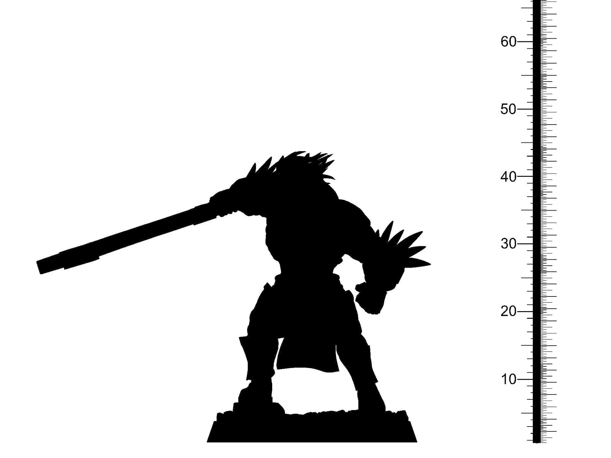 3D Printed Clay Cyanide Mortisbane Reaper Set Mortisbane Titans Set 28 32 mm D&D - 3D Printing Boss 