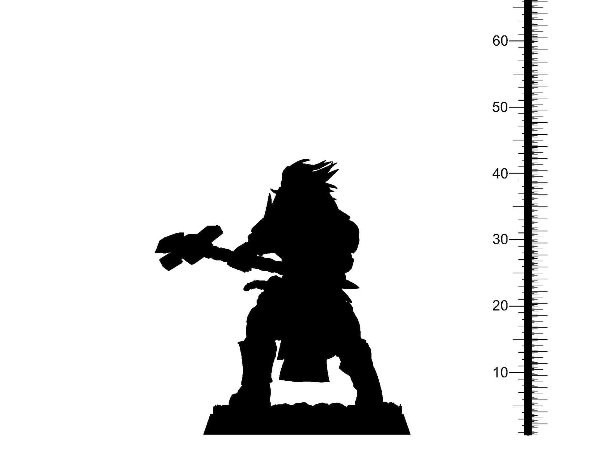 3D Printed Clay Cyanide Mortisbane Reaper Set Mortisbane Titans Set 28 32 mm D&D - 3D Printing Boss 