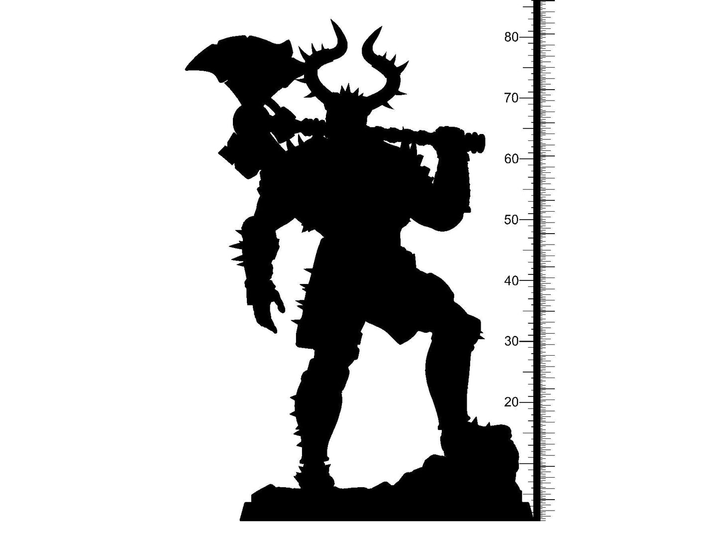 3D Printed Clay Cyanide Mystery Babylon - Marduk 28mm 32mm D&D - 3D Printing Boss 