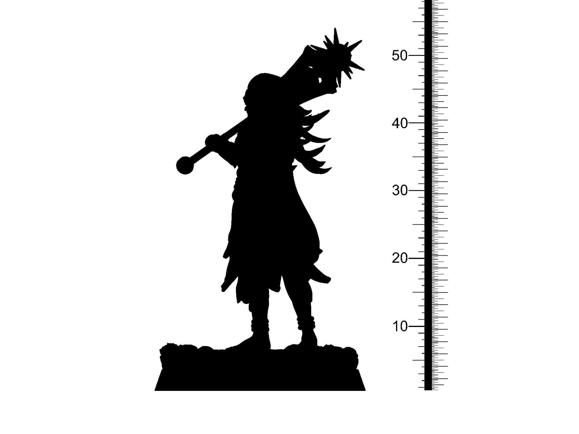 3D Printed Clay Cyanide Rostam Kingdom of Persia 28 32 mm D&D - 3D Printing Boss 