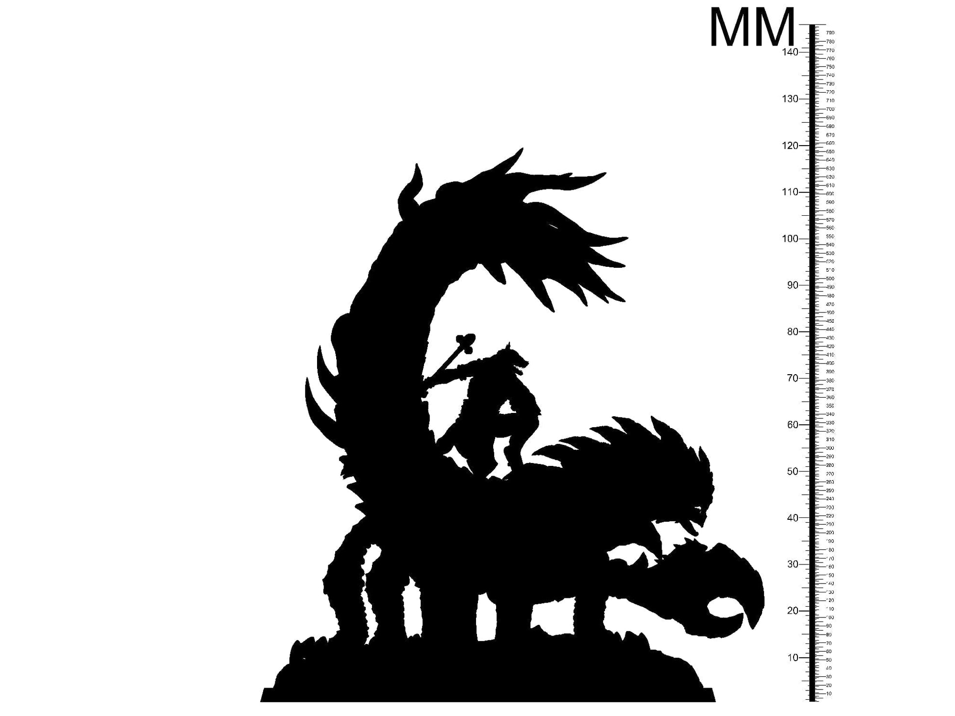 3D Printed Clay Cyanide Seth Giant Scorpion 28 32 mm D&D - 3D Printing Boss 