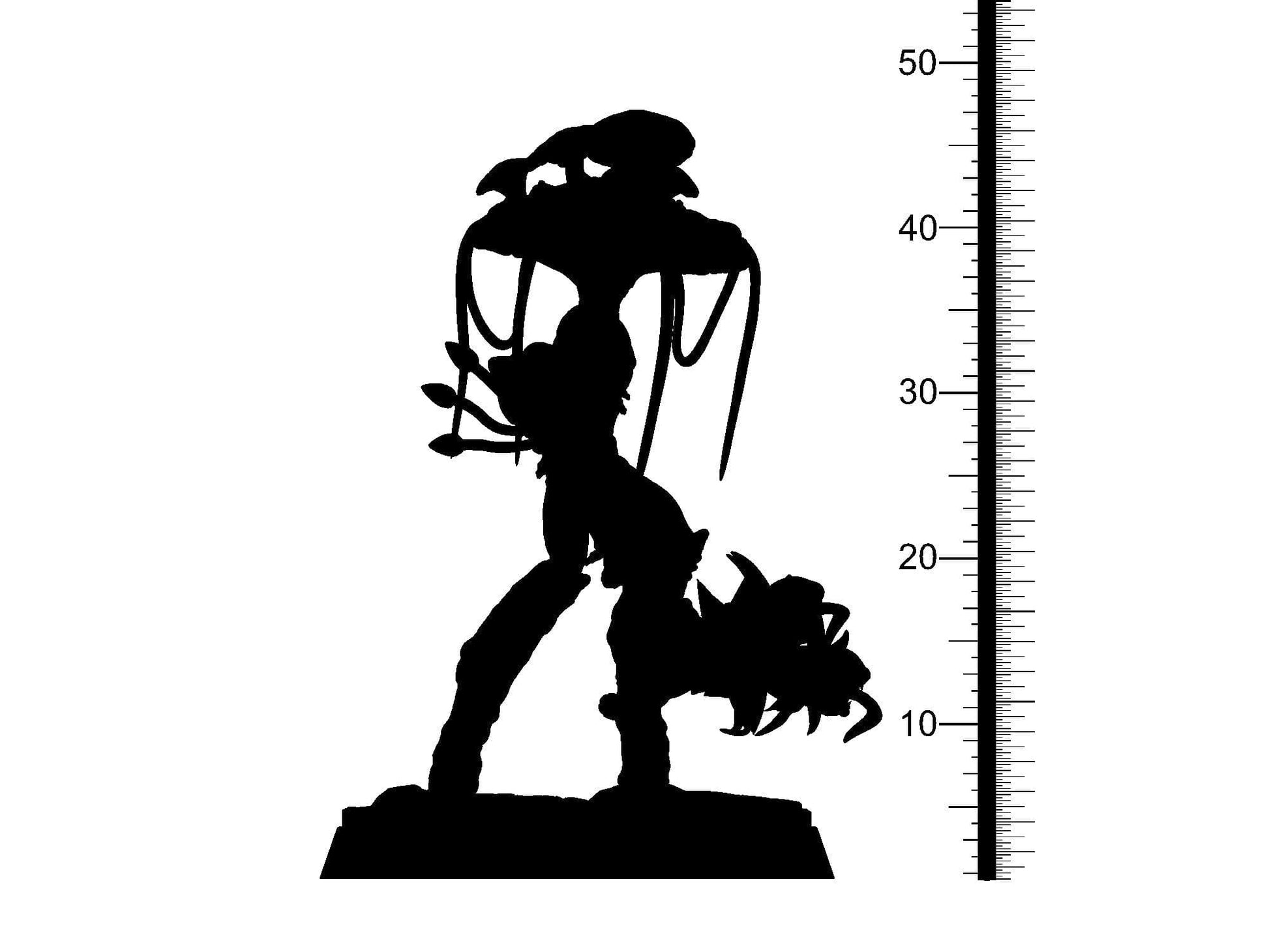 3D Printed Clay Cyanide Shroomkin Factions Tribes 28 32 mm D&D - 3D Printing Boss 