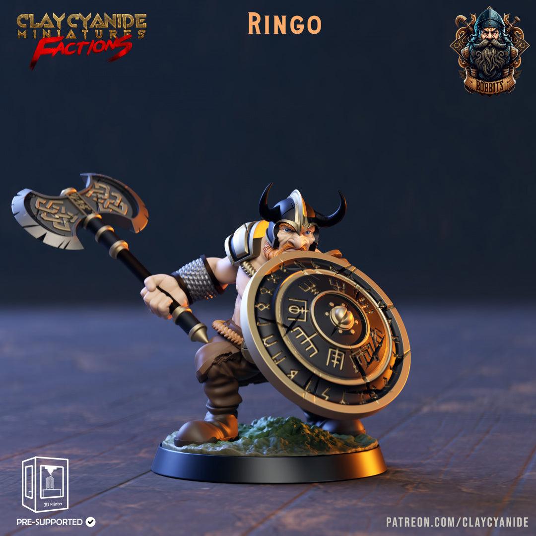 3D Printed Clay Cyanide The Bobbits Factions Ragnarok D&D - 3D Printing Boss 