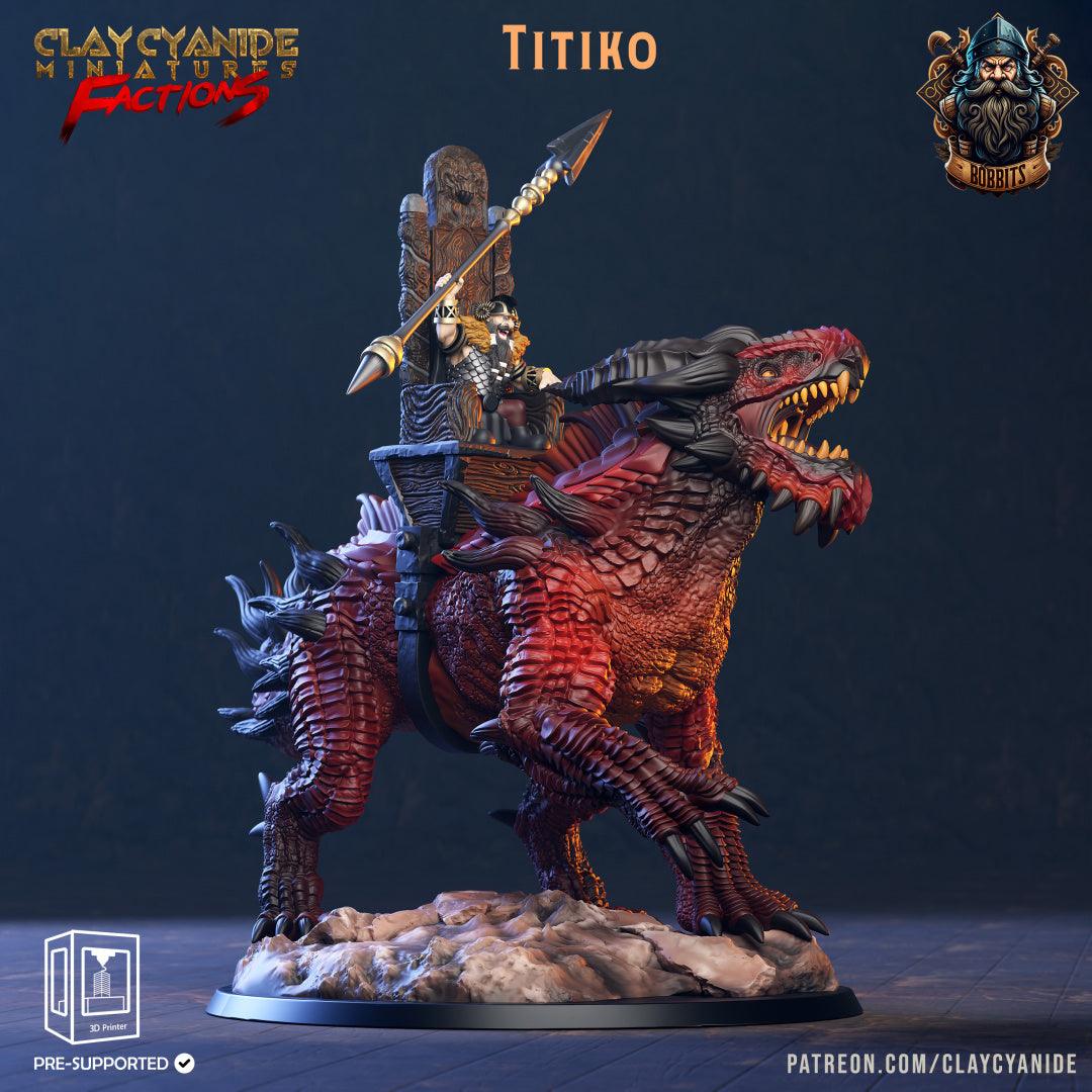 3D Printed Clay Cyanide The Bobbits Factions Ragnarok D&D - 3D Printing Boss 