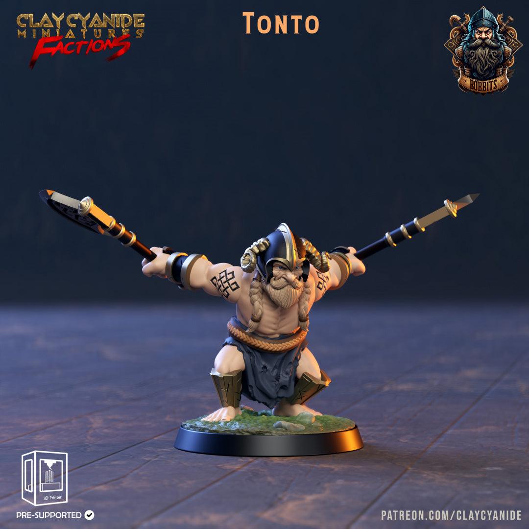 3D Printed Clay Cyanide The Bobbits Factions Ragnarok D&D - 3D Printing Boss 